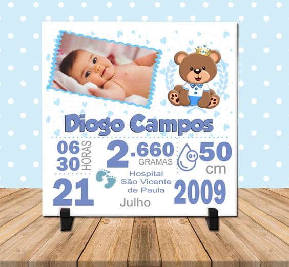Azulejo Decorativo 10x10cm com suporte